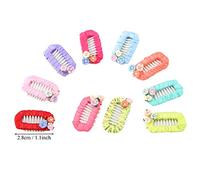 Vistreck Pinces à Cheveux pour Animaux de Compagnie, 10 Pièces, Jolies Fleurs, pour Chiens et Chats, épingles à Cheveux élégantes, Accessoires Animaux de Compagnie