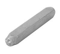 Vistreck Poinçon en Forme d'étoile en Acier, Largeur 6mm, Longueur 2.5'' pour le Marquage du Cuir, du Plastique et Métal