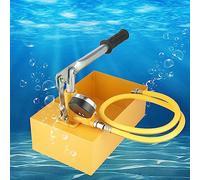 Vistreck Pompe de Test de Pression d'eau Hydraulique Manuelle, 2,5mpa, 25KG, pour Tests Pipelines