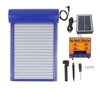 Vistreck Porte Automatique de Poulailler à énergie Solaire avec Minuterie Programmable pour Une Gestion Facile des Poulets