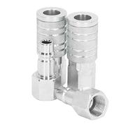 Vistreck Raccord D'air 1/2in NPT pour Applications à Haut Débit | Utilisation polyvalente avec des outils pneumatiques à haut débit, différentes marques, alliage d\'aluminium pour des