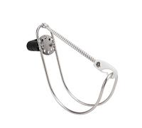 Vistreck Support en Fer à Cheval pour Bouée de Sauvetage - Support de Bouée Sauvetage Métallique à Angle Réglable pour Bateaux