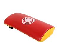Vistreck Taekwondo Kickboxing Block Target Training Pad - Protège-Main Réglable pour Une Pratique Sûre des Coups de Poing et des Coups de Pied (Rouge Jaune)