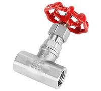 Vistreck Vanne à Vanne Rotative en Acier Inoxydable DN15 BSPP G1/2, pour, Eau, Gaz
