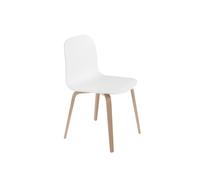 Visu Dining Table Chair m. Base en Bois Blanc/ Chêne