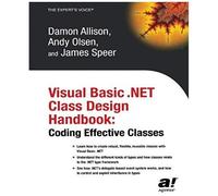 Visual Basic .Net Class Design Handbook