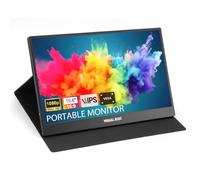 Visual Beat Écran portable 15,6 pouces 1080p FHD USB Type-C HDMI écran d'ordinateur IPS HDR VESA avec boîtier intelligent double haut-parleur pour ordinateur portable PC Mac téléphone PS4/5 Xbox