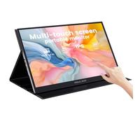Visual Beat Écran tactile portable 17,3" 1080P IPS USB-C, HDMI, Laptop Extended Display w/Smart Cover, USB2.0, VESA, Dual Speakers - pour ordinateur portable, PC, Mac, Phone, PS3/4/5, Xbox, Switch