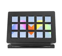 Visual LCD Custom Keyboard With 15 Macro Keys - Studio Controller for elgato 4KCU, OBS, Twitch - Trigger Action in App Software