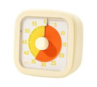 Visual Timer for Kids - 60 Minute Silent Countdown Clock, Time Management Tool for Classroom | Kitchen Cooking Homework Study Shower Bathroom Children Teacher Daily Routine
