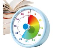 Visual Timer for Kids - ABS 4.06 inch | Visual Timer with Protective Case | Witħ Silent Learning Tool, School, Kitchens, Tiмer for Kids with Color Screen | Classrooms Bedrooms Libraries Desk