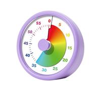 Visual Timer for Kids - ABS 4.06 inch | Visual Timer with Protective Case | Witħ Silent Learning Tool, School, Kitchens, Tiмer for Kids with Color Screen | Classrooms Bedrooms Libraries Desk
