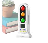 Visual Timer - Kids Traffic Light Silent Countdown Teaching Tool | Bright Color Coded Time Management Aid Display for Parents, Teachers, Preschoolers Or Classroom Use