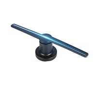 Visualisation de publicité projecteur 3D Hologram LED Ventilateur holographique lming Lampe distante Ventilateur d'hologramme Facile à Transporter(TF Card 224LED 42cm)