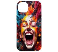 Visualisation du Rire et d'un Endroit Heureux pour Les Artistes Coque pour iPhone 14 Plus