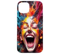 Visualisation du Rire et d'un Endroit Heureux pour Les Artistes Coque pour iPhone 15 Plus