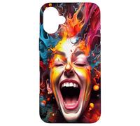 Visualisation du Rire et d'un Endroit Heureux pour Les Artistes Coque pour iPhone 16 Plus