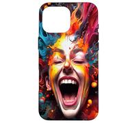 Visualisation du Rire et d'un Endroit Heureux pour Les Artistes Coque pour iPhone 16 Pro Max