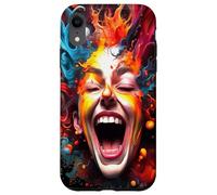 Visualisation du Rire et d'un Endroit Heureux pour Les Artistes Coque pour iPhone XR