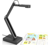 Visualiseur de Classe 12MP, Caméra Document 4K Zoom Numérique ¿ 3104P Webcam PC pour Format A3 avec Éclairage LED, Microphone, Mise au Point Automatique, Compatible Windows, Mac et Chromebook