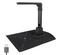 Visualiseur de documents pour l'enseignement de la caméra USB 10 MP HD A3 et A4 grand format pour ordinateur portable Doc Cam Photo Formation en ligne avec OCR, scan Snap, numérisation automatique de plusieurs pages, LED, etc.