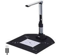 Visualiseur de documents pour l'enseignement de la caméra USB 10 MP HD A3 et A4 grand format pour ordinateur portable Doc Cam Photo Formation en ligne avec OCR, scan Snap, numérisation automatique de
