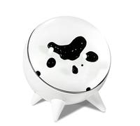 Visualiseur de Son Ferrofluide, Lampe de Rythme Partenaire Sonore Fluide Magnétique Danse Ferrofluide Visuel Musique Mate Décor de Bureau