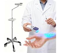 Visualiseur de veines infrarouge pour Motifs de Surface avec Support Mobile et Boîte de Rangement en Aluminium, Carte Mémoire, Distance de Projection 15-25 cm, Enregistrement de la Projection