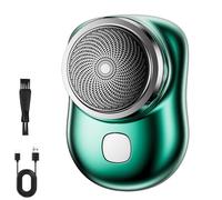 Visulong Shaver for Men, Visulong Shaver, 2025 New Upgrade Pocket Shavers USB Mini Shavers, Waterproof Razor Portable for Travel, with Digital Display (Green)