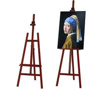 VISWIN Chevalet Peinture en A Réglable et Pilable, Chevalet Grand en Bois de Hêtre pour Toile 109cm, Professionnel pour Adultes, Artistes, Étudiants