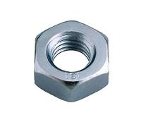 Viswood 93412 Boîte de 100 Ecrous Type HU Classe 8 Ø 12 Acier Zingué Blanc | Écrou hexagonal zingué - Diamètre 12 mm - Boîte de 100 - Viswood
