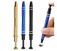 Visxcnu 3 pcs Griffes Outil ramassage et Outil d'extraction, Attrape-Balle perçant Bijoutier Attrapeur Perles Extracteur de Puce IC isolé Pince à Composant élèctronique Pierres précieuses Diamant