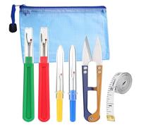 Visxcnu 4 Pièces kit de Couture,Découseurs Couture Decoud Vite Couture, Découseur Coupe-Fil,Ciseaux,Seam Ripper de Couture Séparateurs de Coutures pour Coutures à Coutures Ouvertes Ourlets