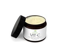 VIT-C, Crème éclaircissante à la vitamine C pour le visage | Extraits de baies naturels et biologiques | Tonifie et adoucit la peau sèche et terne | Hydratant de jour et de nuit