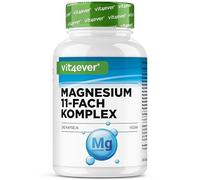 vit4ever Complexe de Magnésium - 240 Gélules - Haute dose - Vegan | 11 composés de haute qualité - 408 mg de Magnésium élémentaire par jour - Testé en Laboratoire