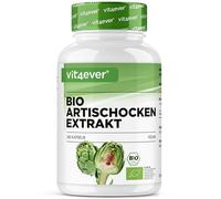 vit4ever Extrait d'artichaut bio - 240 gélules - 1800 mg par dose journalière (2,5% cynarine) - Véritable extrait d'artichaut 20:1 - Qualité bio - Hautement dosé - Vegan
