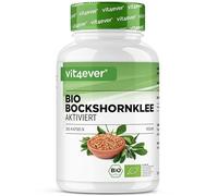 vit4ever Fenugrec Activé Bio - 365 Gélules - Haute dose | 2600mg par jour (650mg par capsule) - Fenugr ertifié Bio - Vegan