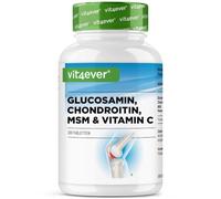 vit4ever Glucosamine Chondroïtine MSM - 300 Comprimés - Formule 4 en 1