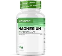 vit4ever Malate de Magnésium - 240 Comprimés - Haute dose | Avec 2000 mg par jour - Haute biodisponibilité - Sans additifs inutiles - Vegan