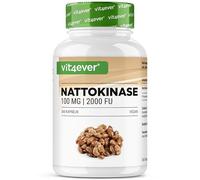 vit4ever Nattokinase - 365 Gélules de 100 mg (20.000 FU/g) - Haute dose