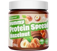 vit4ever Protein Spread - Délicieuse Pâte à Tartiner Protein Onctueuse avec Peu de Sucre, Low Carb & Végétarienne - Alternative Plus Équilibrée à Tartiner (Noisette, 350 g)