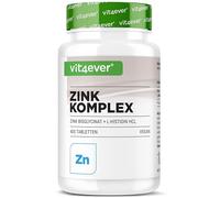 vit4ever Zinc 25 mg - 400 Comprimés - Haute dose