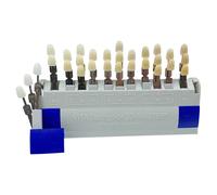 Vita 3D Master - Guide d'ombre de blanchiment de laboratoire dentaire, 29 couleurs, blanchiment des dents, comparaison du guide dentaire, clinique de dentisterie, plaque colorimétrique Vita 3D Master
