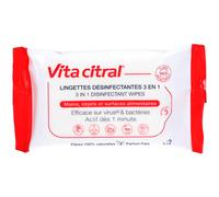 Vita Citral 3 in 1 Disinfectant Lingette(S) pc(s)