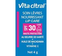 VITA CITRAL® - STICK SOIN LEVRES NOURRISSANT SPF 30 - 4 gr