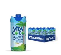 Vita Coco - Eau De Coco Pur (330ml x 12) - Naturellement Hydratante - Remplie D'électrolytes - Sans Gluten - Plein De Vitamine C Et De Potassium