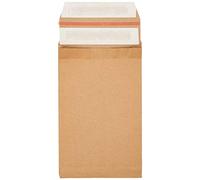 Vita KBB120 Lot de 125 Pochettes d'expédition recyclées sans plastique Kraft 40 mm 229 x 162 mm