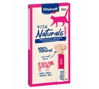 Vita Naturals Bâtonnet liquide au bœuf avec morceaux pour chats 75 g