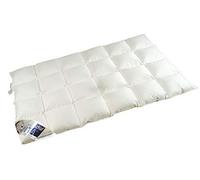 Vita® Schlaf édredon 10 % plumes/90 % duvet de Sibérie de qualité supérieure Certifié öko-Tex 100 Indice de chaleur moyen 135 x 200 cm
