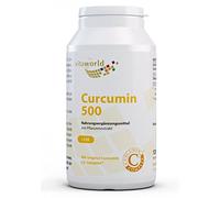 Vita World Curcumine 500mg 120 Vegi Capsules Curcuma Pipérine production d'un pharmacien Made in Germany